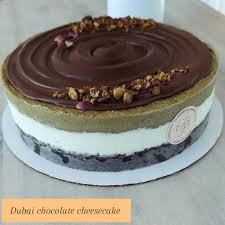 Dubai Chocolate Cheesecake (9" - 6 to 8 Servings)